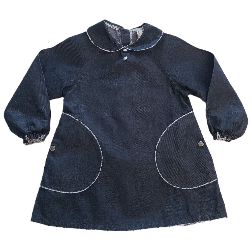 La Faute à Voltaire Denim Suzette Dress Size 2-3 Years
